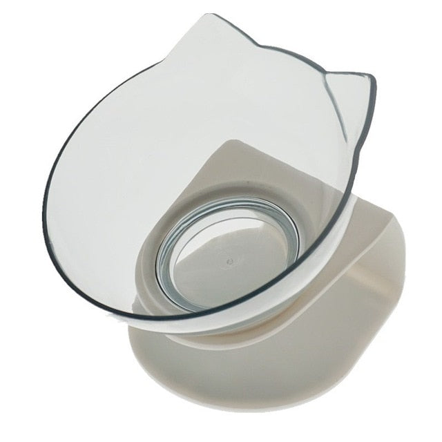Non-Slip Double Pet Bowl with Stand for Cats and Dogs