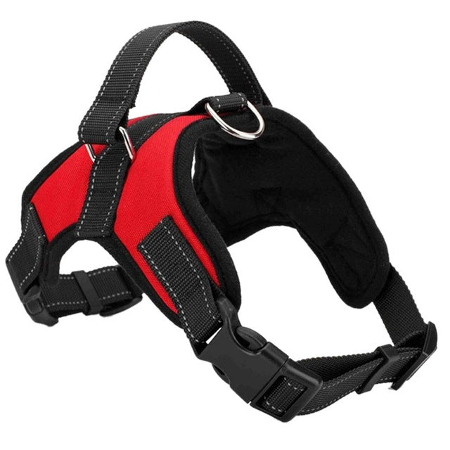Camouflage, Red, Black Dog Harness with Breakaway & Quick Release for All Seasons