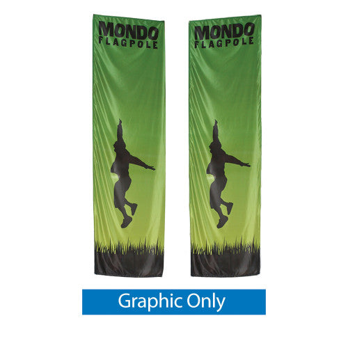 17ft Custom Mondo Outdoor Flagpole Banner Stand