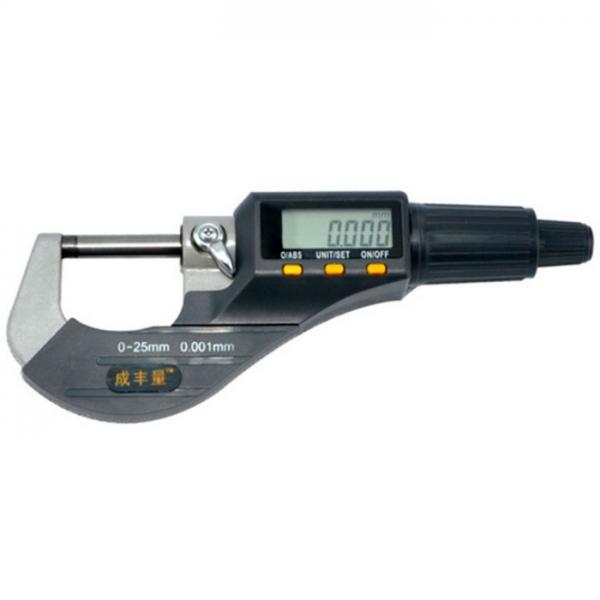 High Precision 0-25mm Digital Micrometer with 0.001mm Resolution