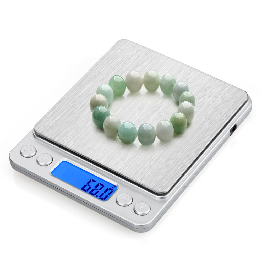 Upgraded Digital Kitchen Scale with USB Power and Stainless Steel Platform