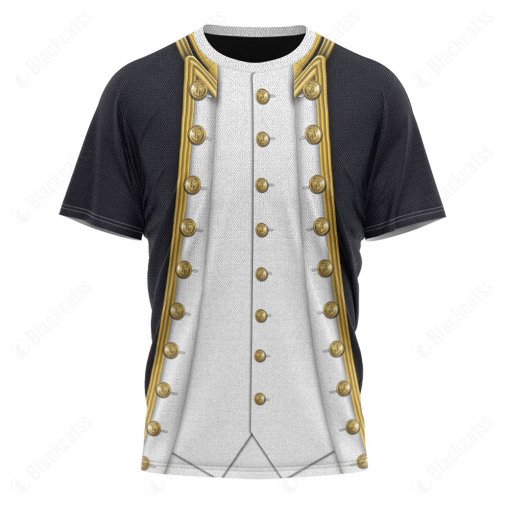 James Cook British Army Captain Inspired Custom Apparel