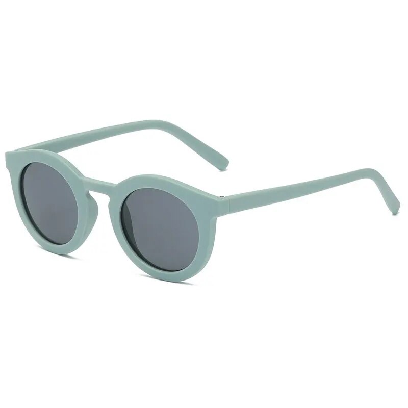 Stylish Green Retro Round Sunglasses for Men & Women