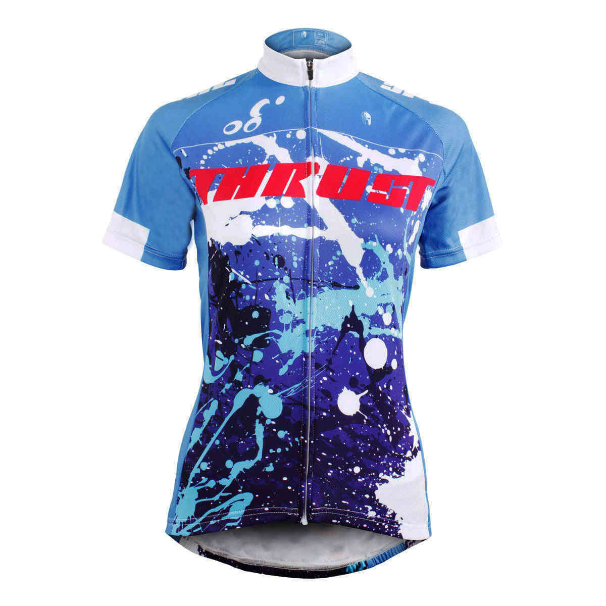 Ilpaladino Blue THRUST Storm Women's Summer Cycling Jersey