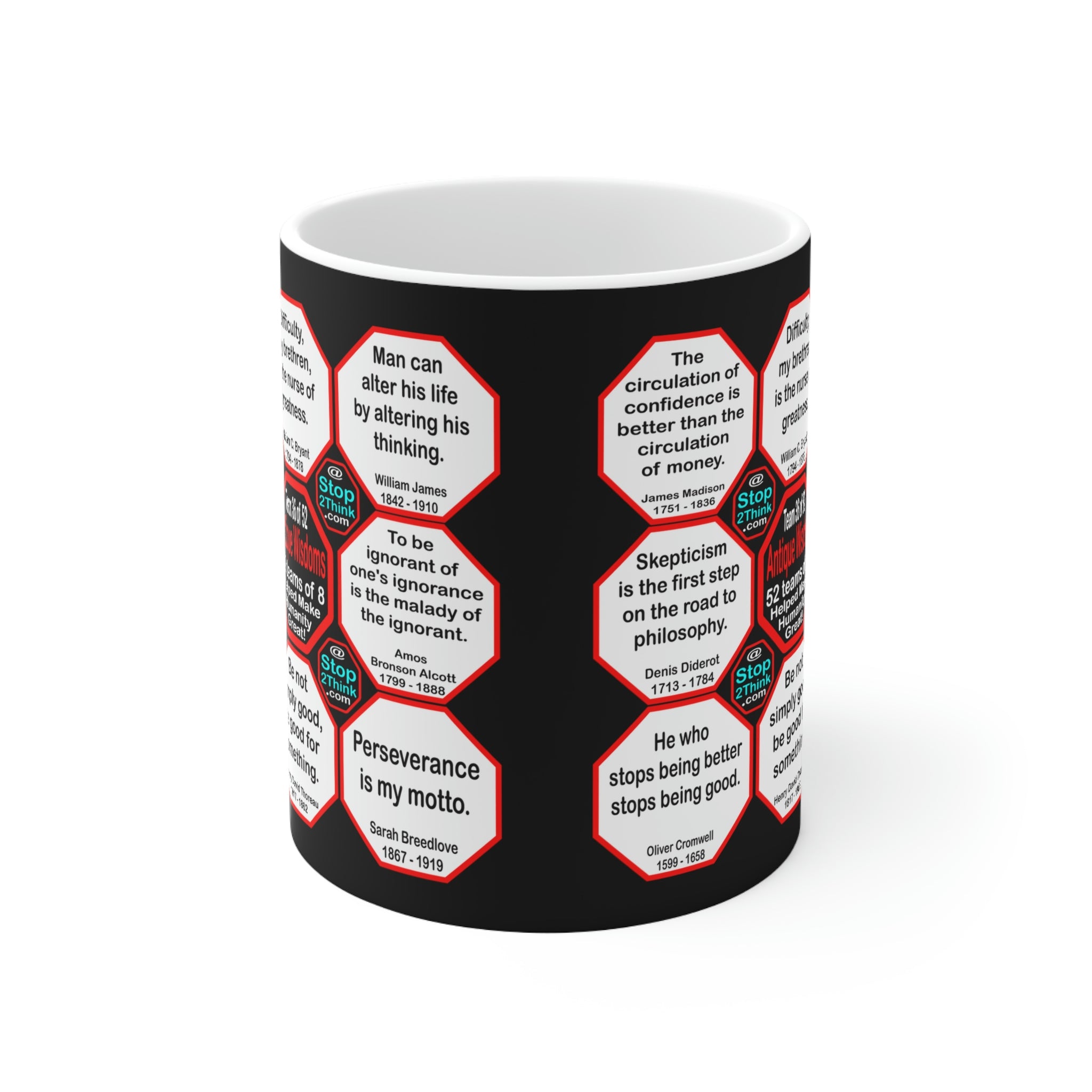 Inspirational Wisdom Mug - Team 36 of 52 Teams