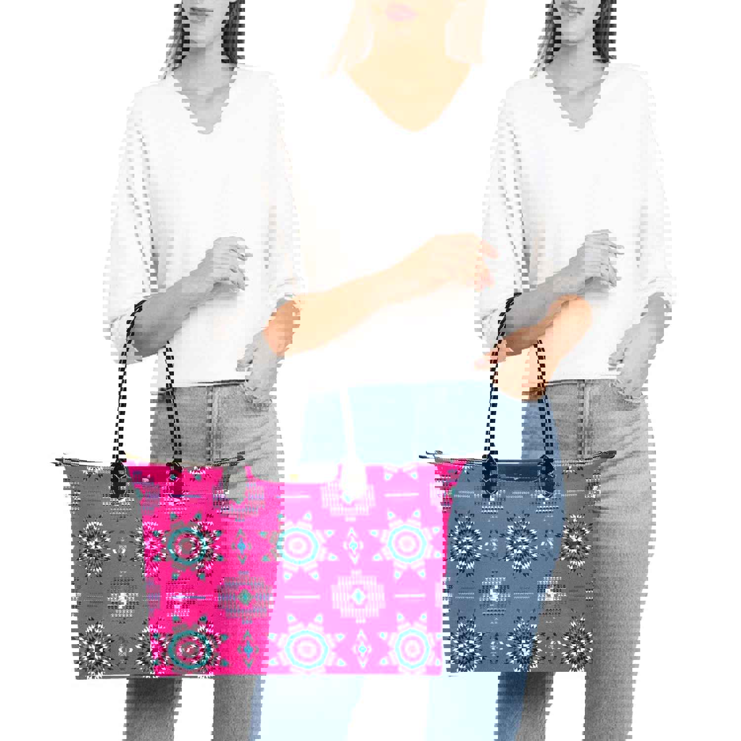 Stylish Nylon Single-Shoulder Handbag for Fashion Women