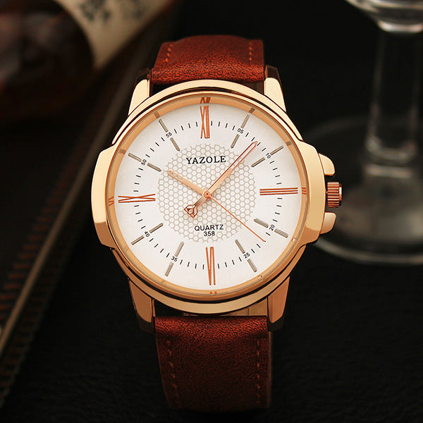 Yazole Luxury Quartz Watch for Men