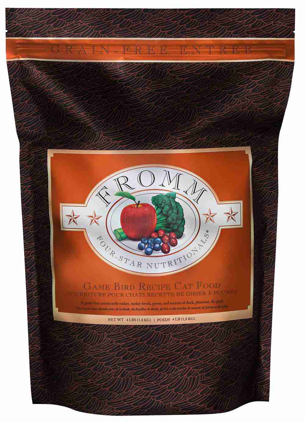 Fromm Four-Star Grain-Free Game Bird Recipe Cat Food