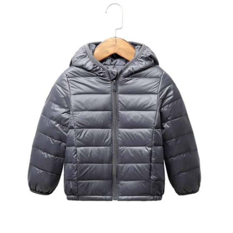 Children's Hooded Down Jackets - Warm and Stylish Outerwear for Boys and Girls