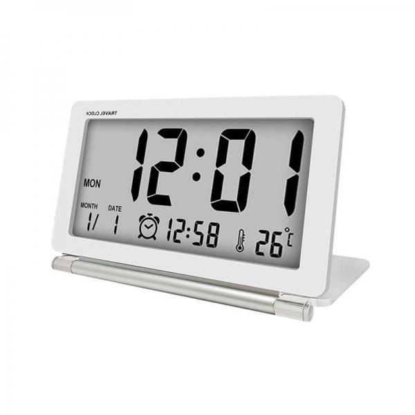 Portable Digital Travel Alarm Clock with Multifunction