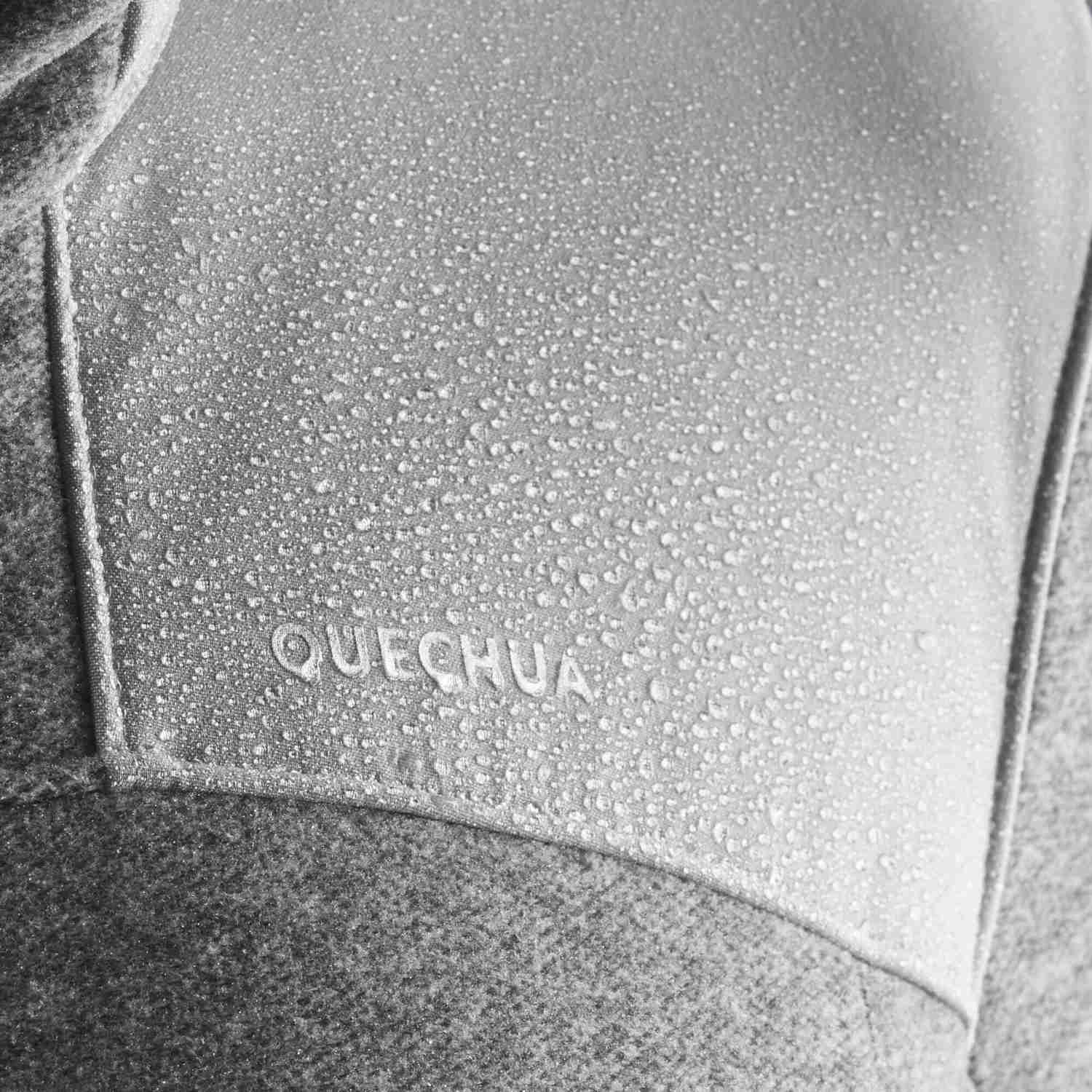 Quechua Women's SH500 Waterproof Fleece Hiking Jacket