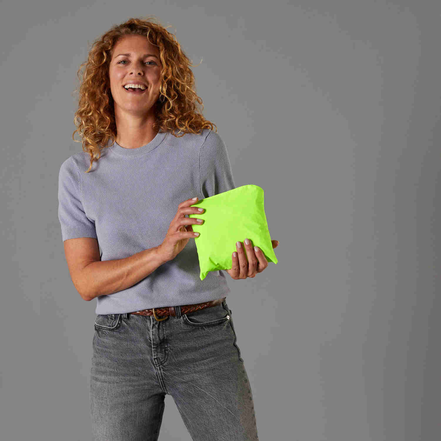 Btwin UC100 Women's High-Visibility, Waterproof Cycling Jacket