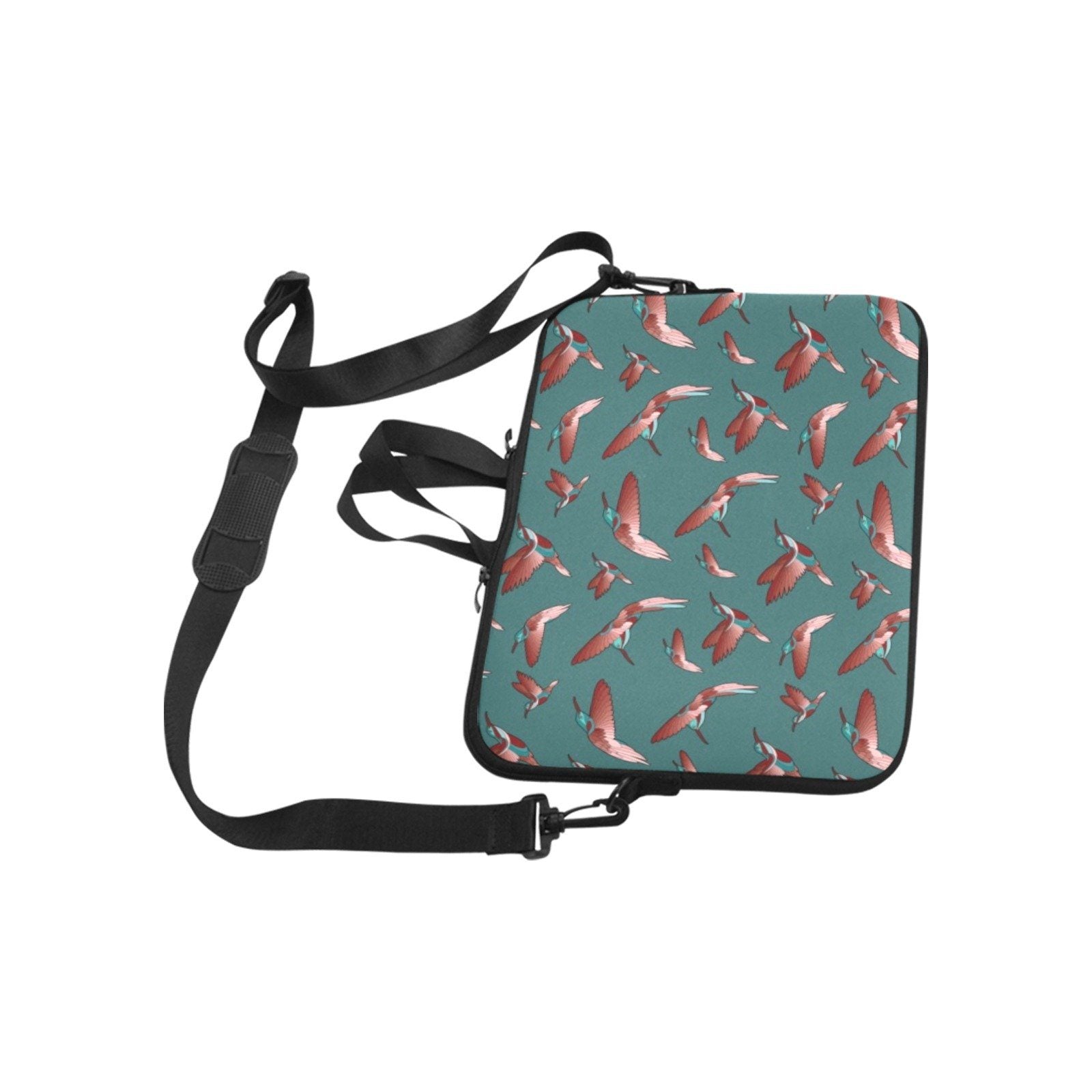 Elegant Hummingbird Neoprene Laptop Bag