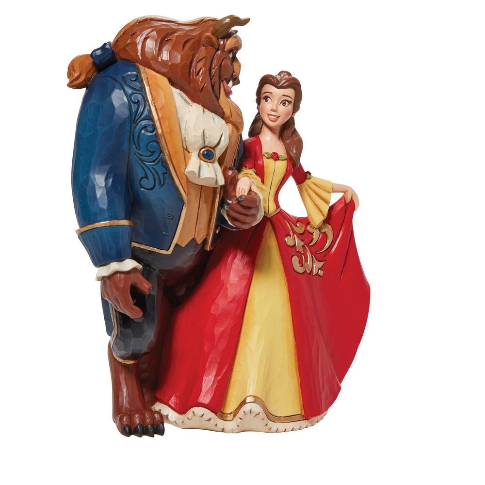 Jim Shore Disney Traditions: Enchanted Beauty and the Beast Figurine