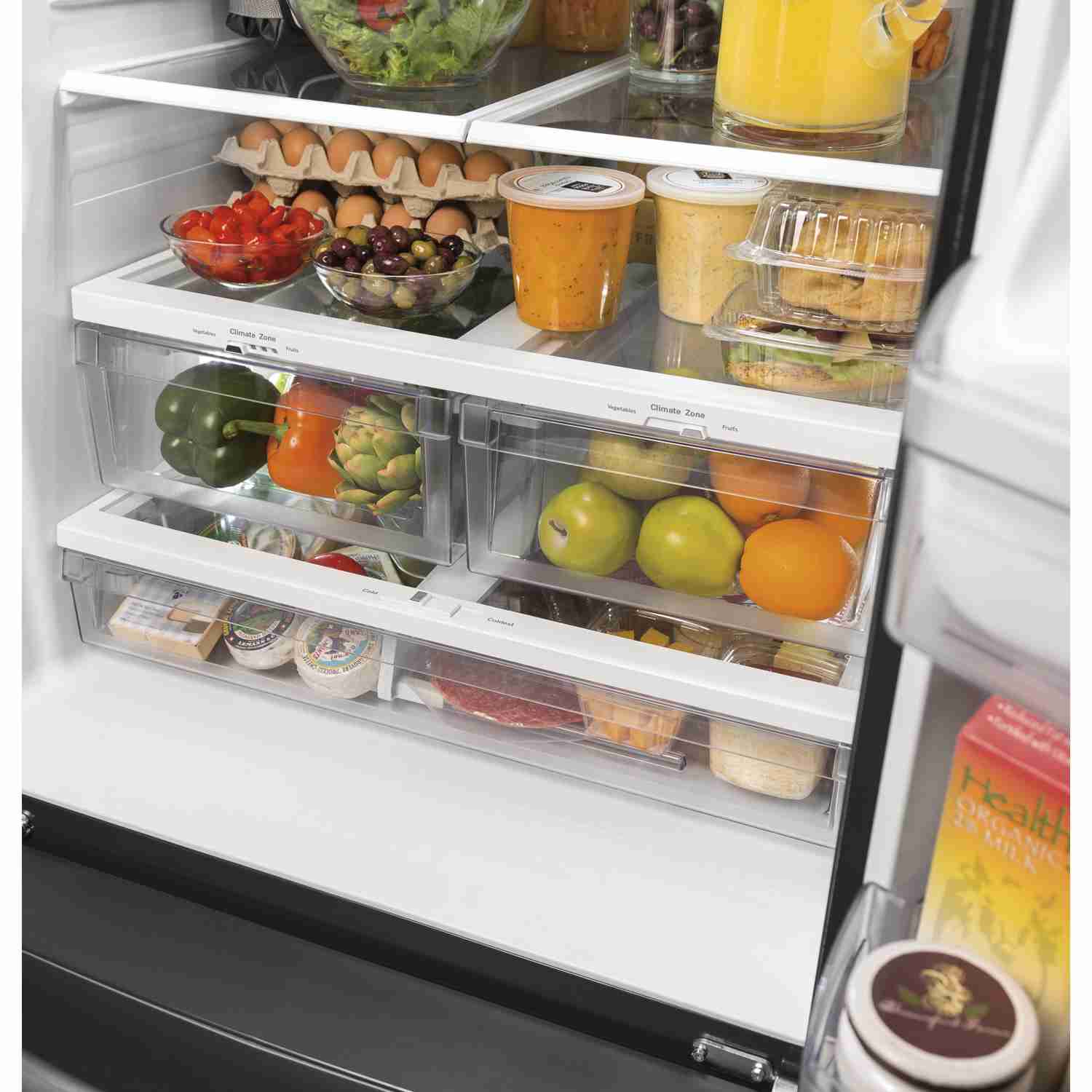 GE 24.8 cu. ft. French-Door Refrigerator with Interior Water Dispenser