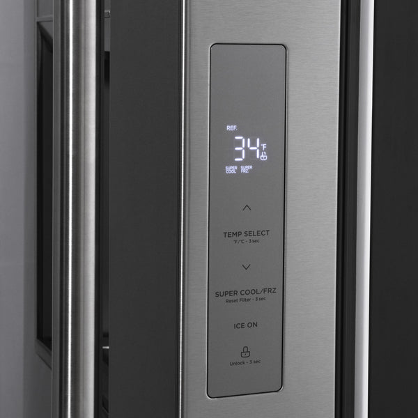 ZLINE 36" French Door Refrigerator with External Water Dispenser and Dual Ice Maker
