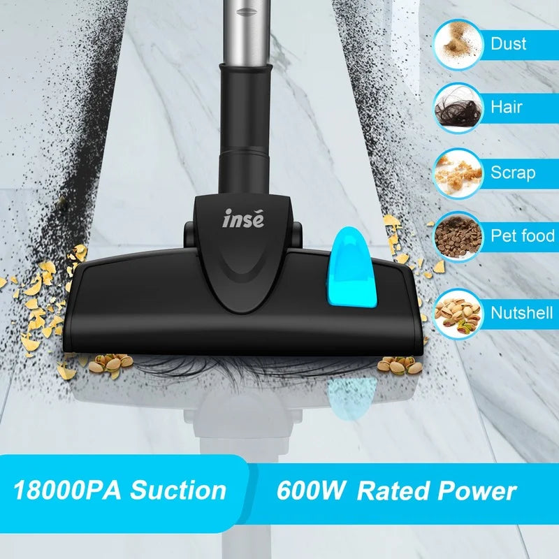 Powerful INSE I5 Handheld Vacuum Cleaner for Efficient Home Hygiene