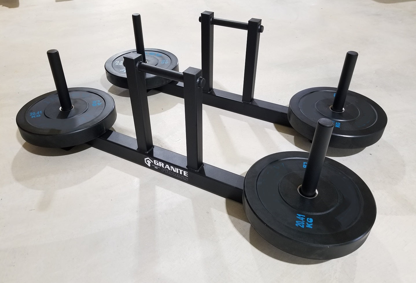 Granite Fitness MAX Top Load Farmers Walk Handles with 16" Handle Height