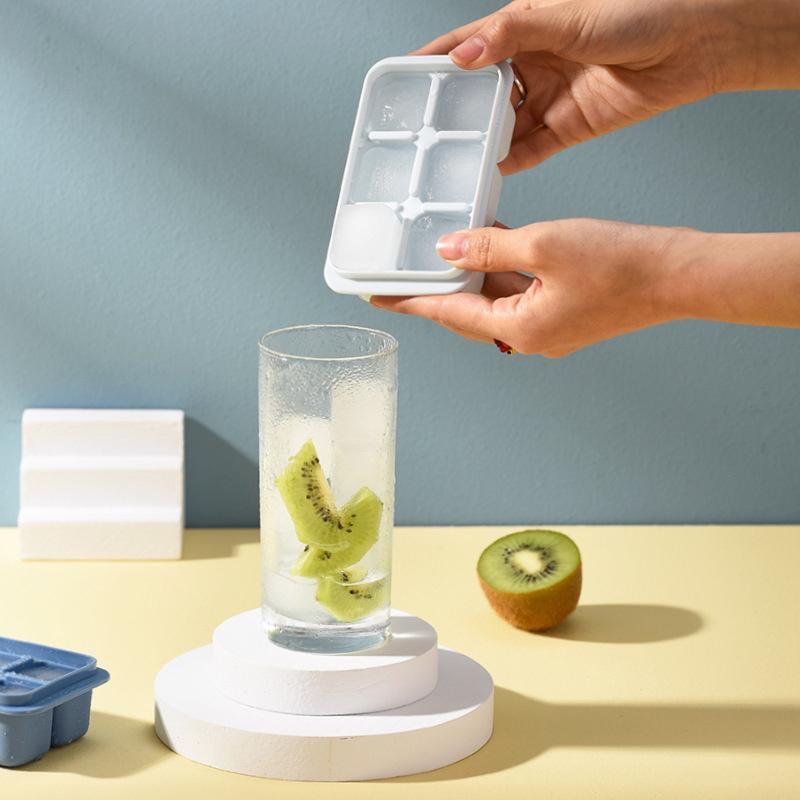 Premium DIY Ice Cube Tray with Stackable Lid