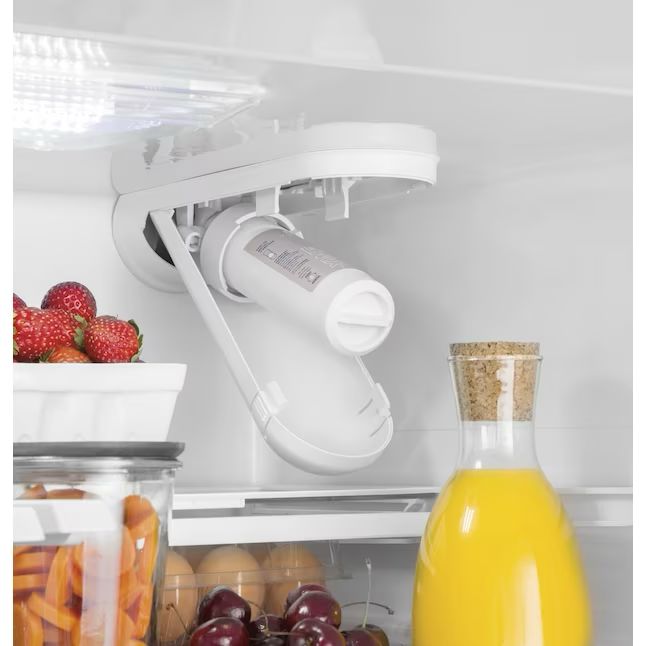 GE 27-cu ft French Door Refrigerator with Ice Maker and Water Dispenser, Black
