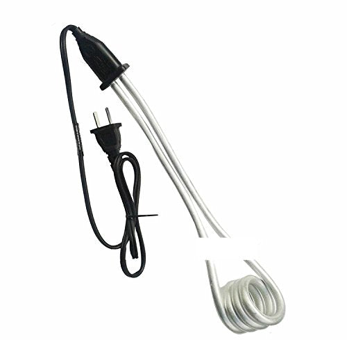 Portable Electric Immersion Heater for Coffee and Water - 110V/1000W