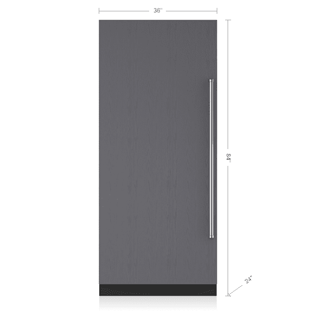 Sub-Zero IC36FILH 36" Designer Column Freezer with Ice Maker - Panel Ready