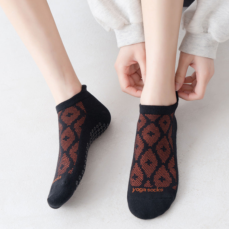 Enhanced Stability Non-Slip Pilates & Trampoline Fitness Socks