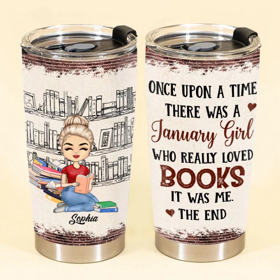 Custom Engraved Stainless Steel Tumbler, Perfect for Birthdays in January