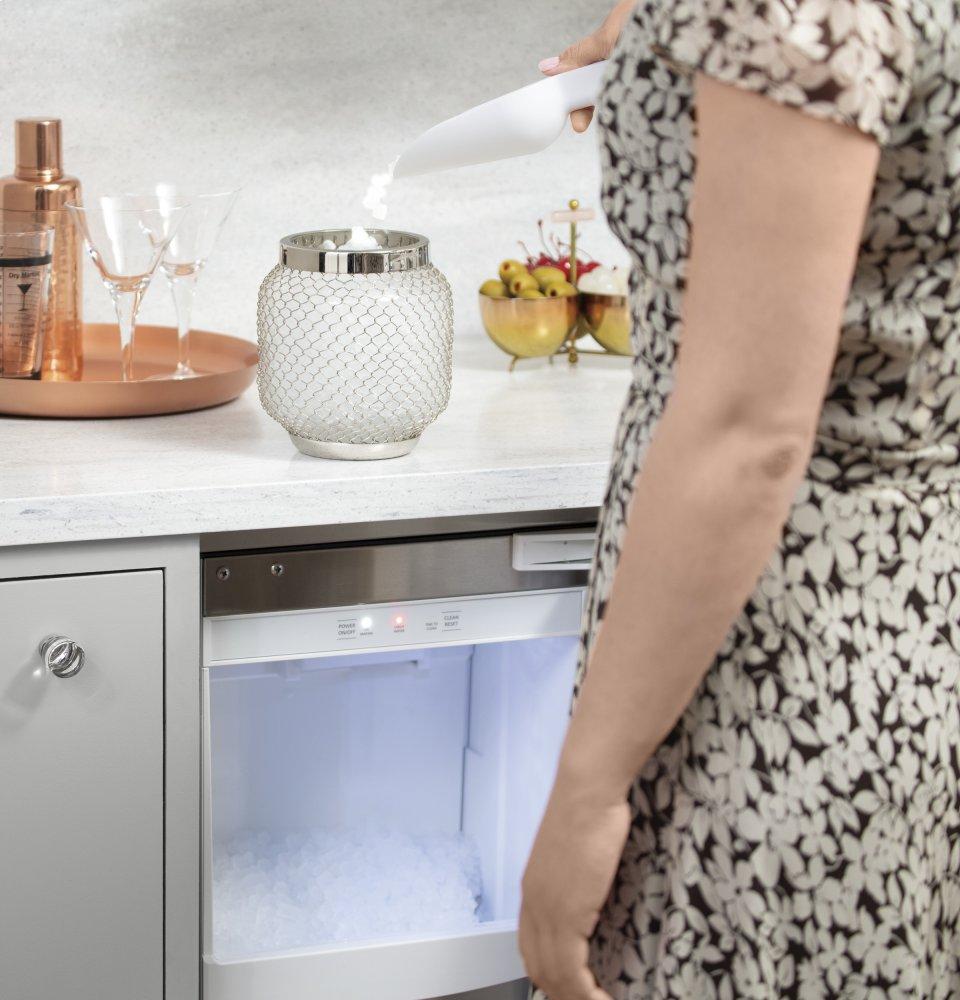 Ge Appliances 15-Inch Nugget Ice Maker - Versatile and Stylish
