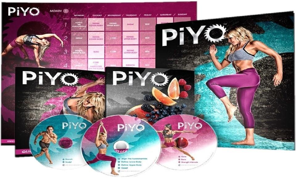 Piyo Fitness Workout DVDs - Complete Base Kit for Lean and Defined Body