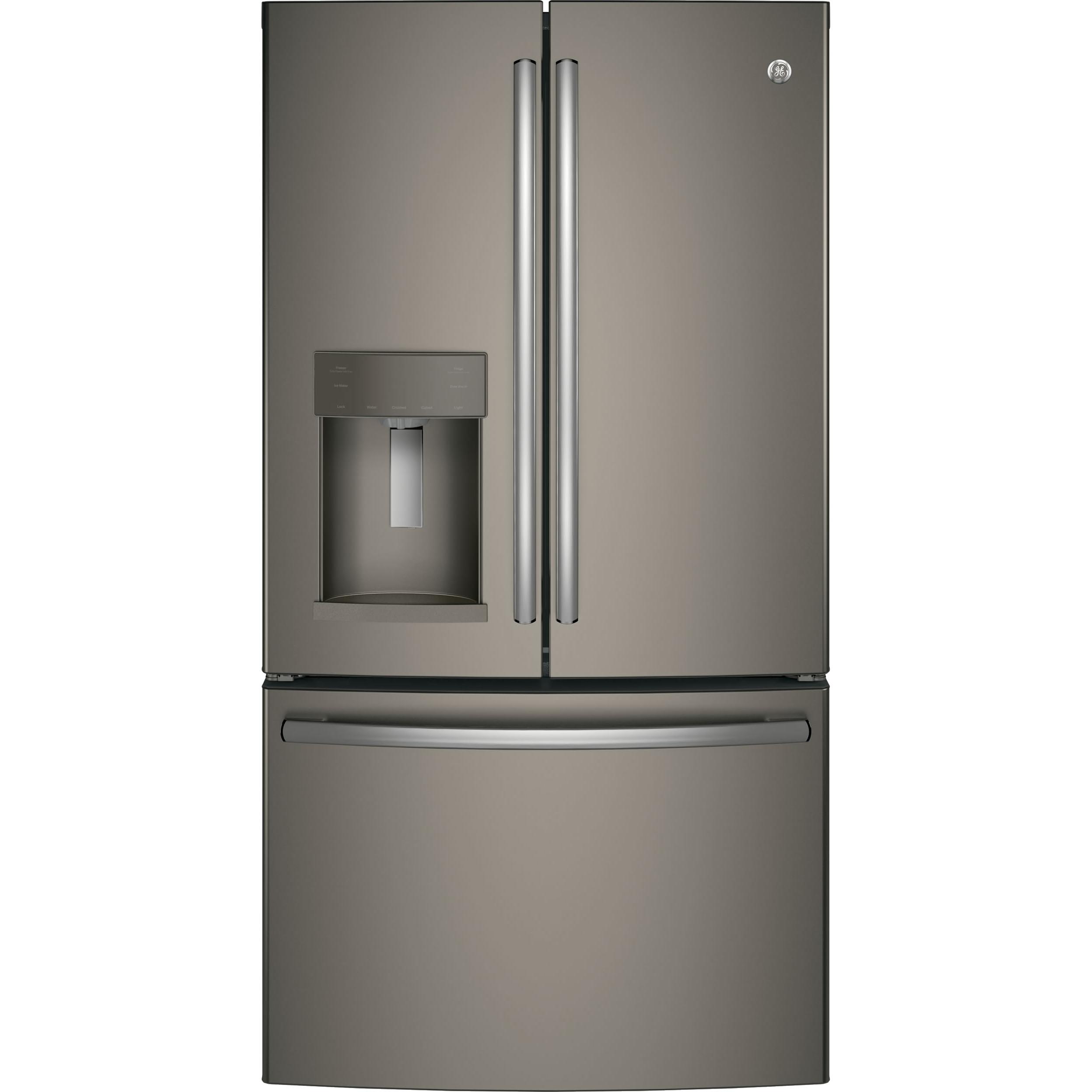 GE 27.8 cu.ft. French-Door Refrigerator with Ice & Water Dispenser