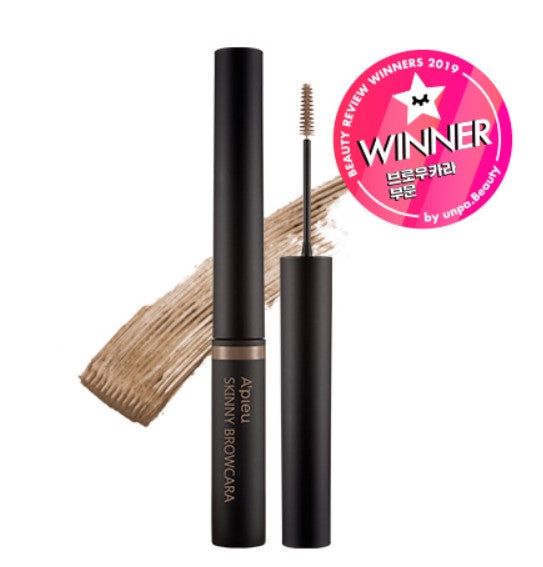 APIEU Skinny Browcara Gel Eyebrow Brush, 4g