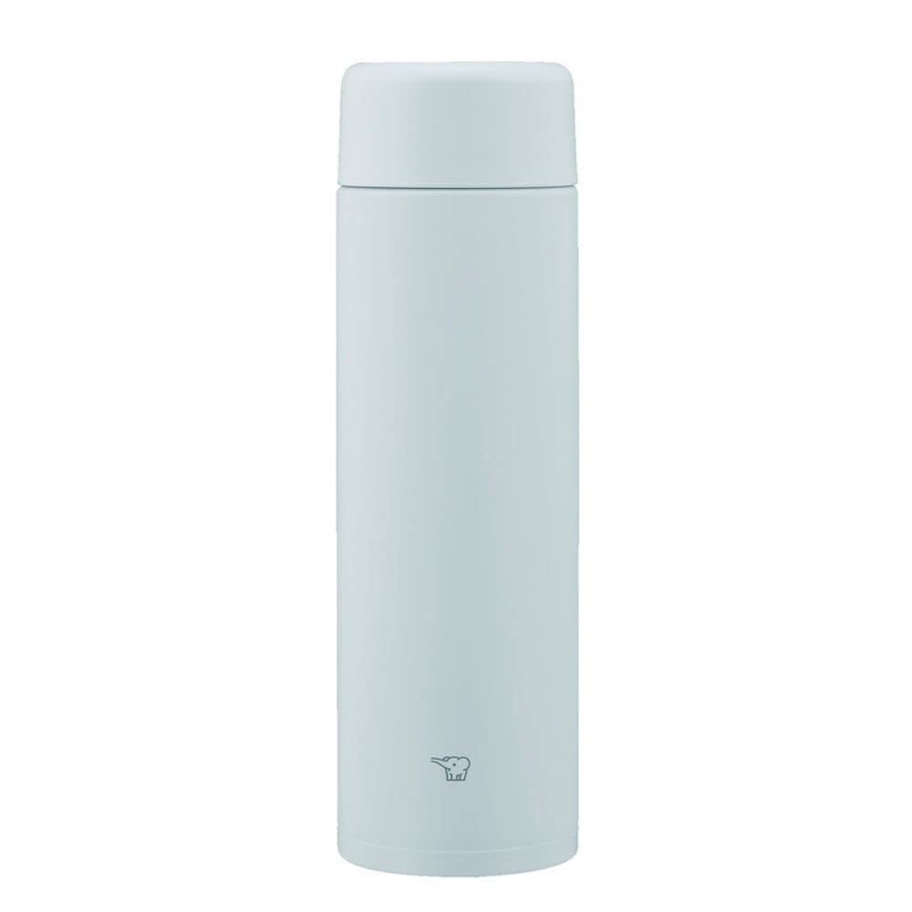Zojirushi 600ml Stainless Steel Water Bottle - Ice Gray, Large Capacity, Easy Clean