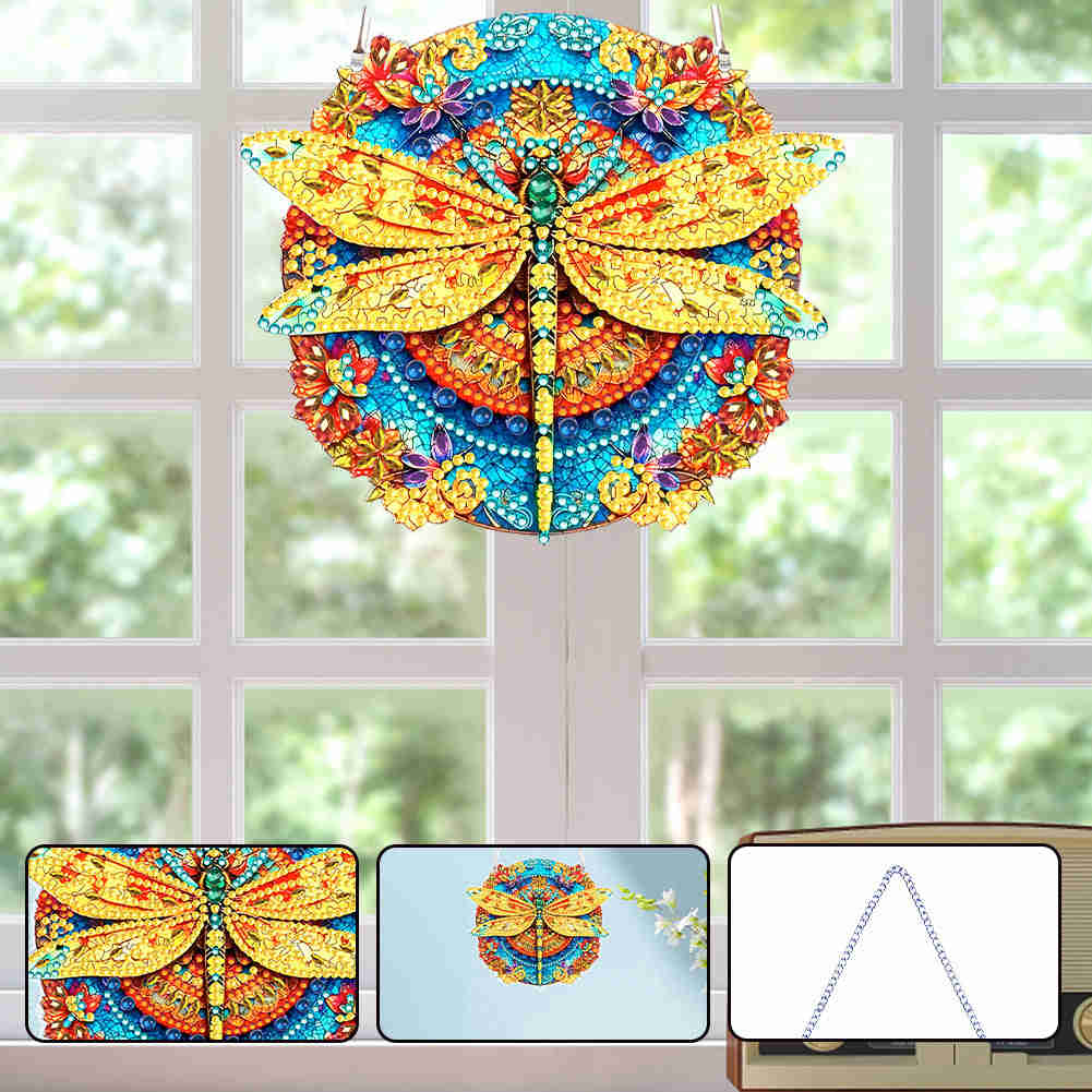 Stylish Acrylic Dragonfly Diamond Painting for Home Decor