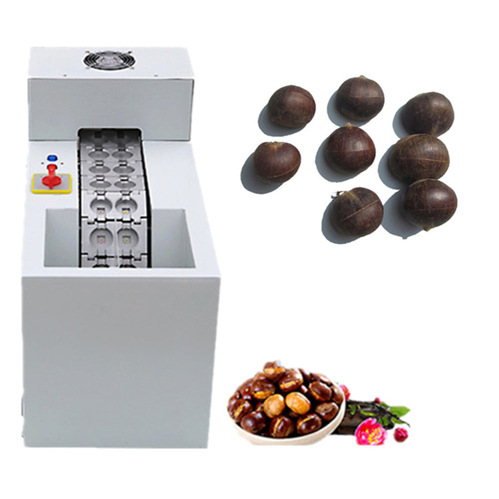 High-Capacity Chestnut Opening Machine for Commercial Use