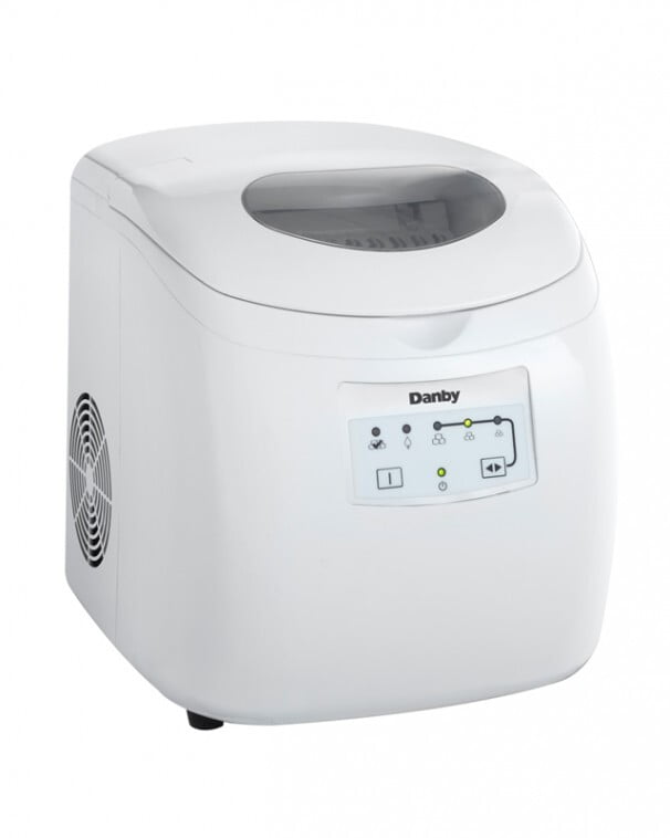 Danby DIM2500WDB 2 Lb Ice Maker - Sleek and Efficient Ice Production