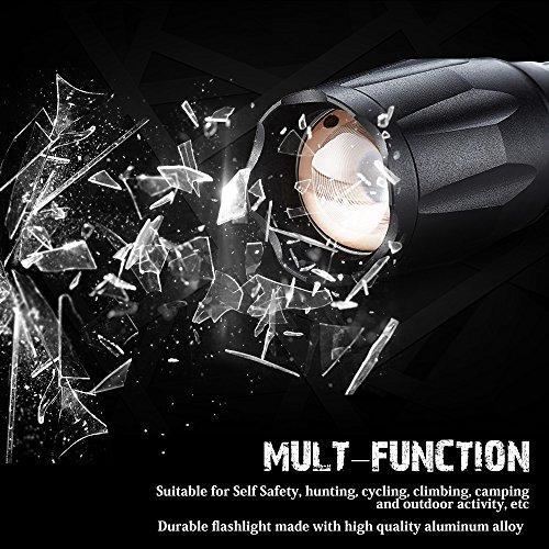 Ultra-Bright LED Tactical Flashlight for Outdoor Adventures