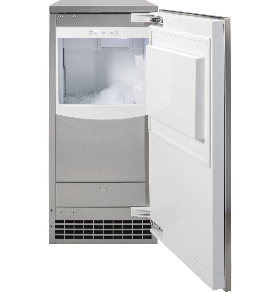 Ge Appliances 15-Inch Nugget Ice Maker - Versatile and Stylish