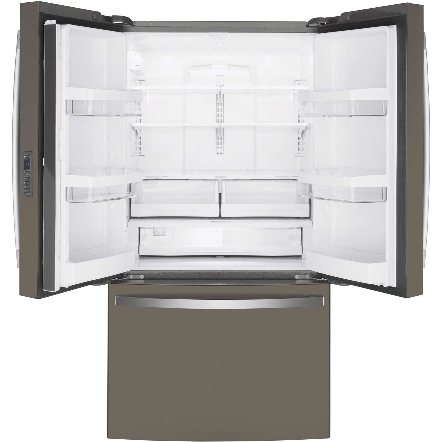 GE 36-inch Counter-Depth French 3-Door Refrigerator with Interior Ice Maker