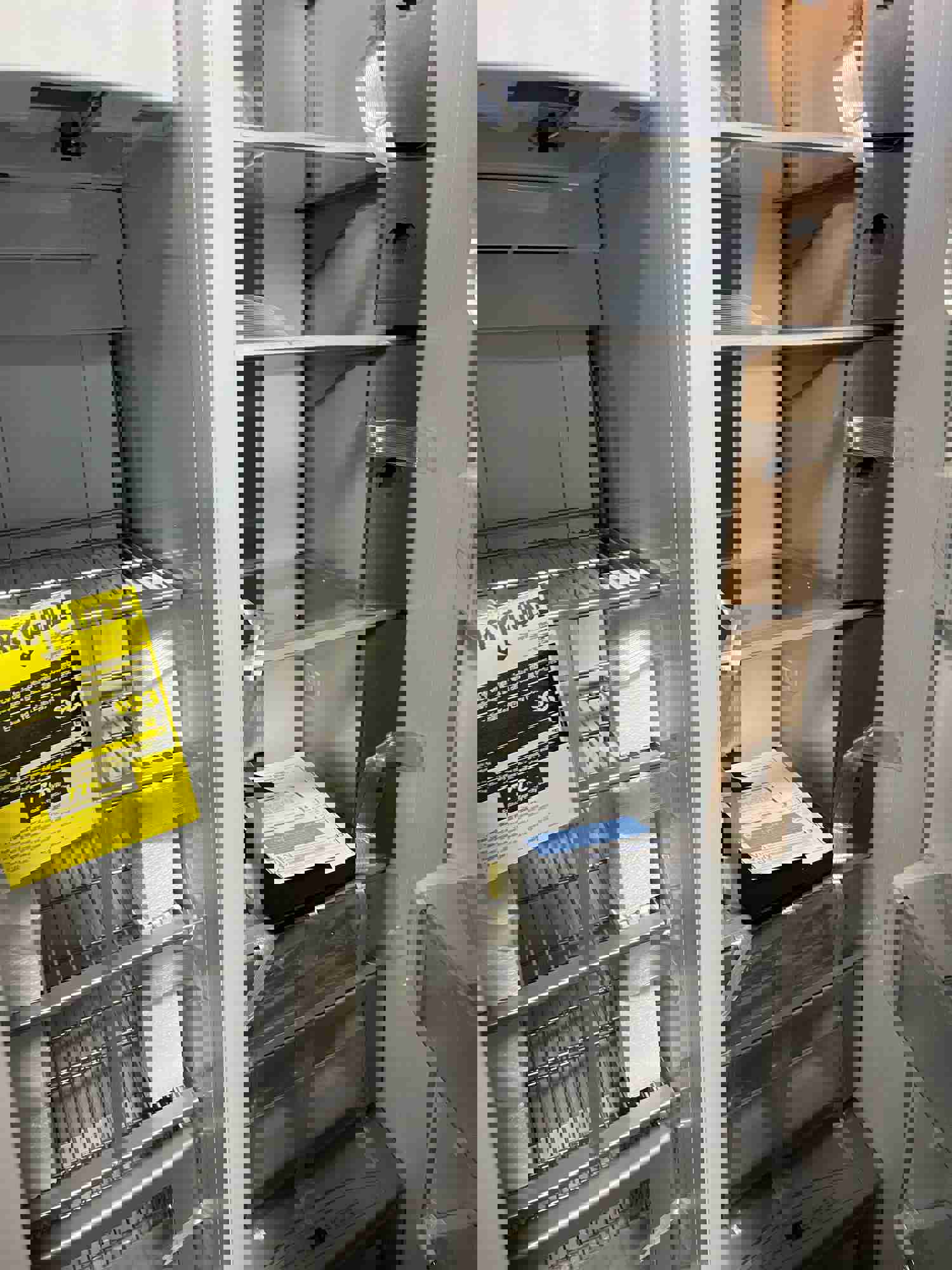 GE Monogram ZISS360DNFSS 36" Side-by-Side Refrigerator with Smart Features