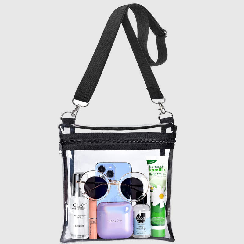 Waterproof PVC Crossbody Bag for Women, Ideal for Outdoor Activities