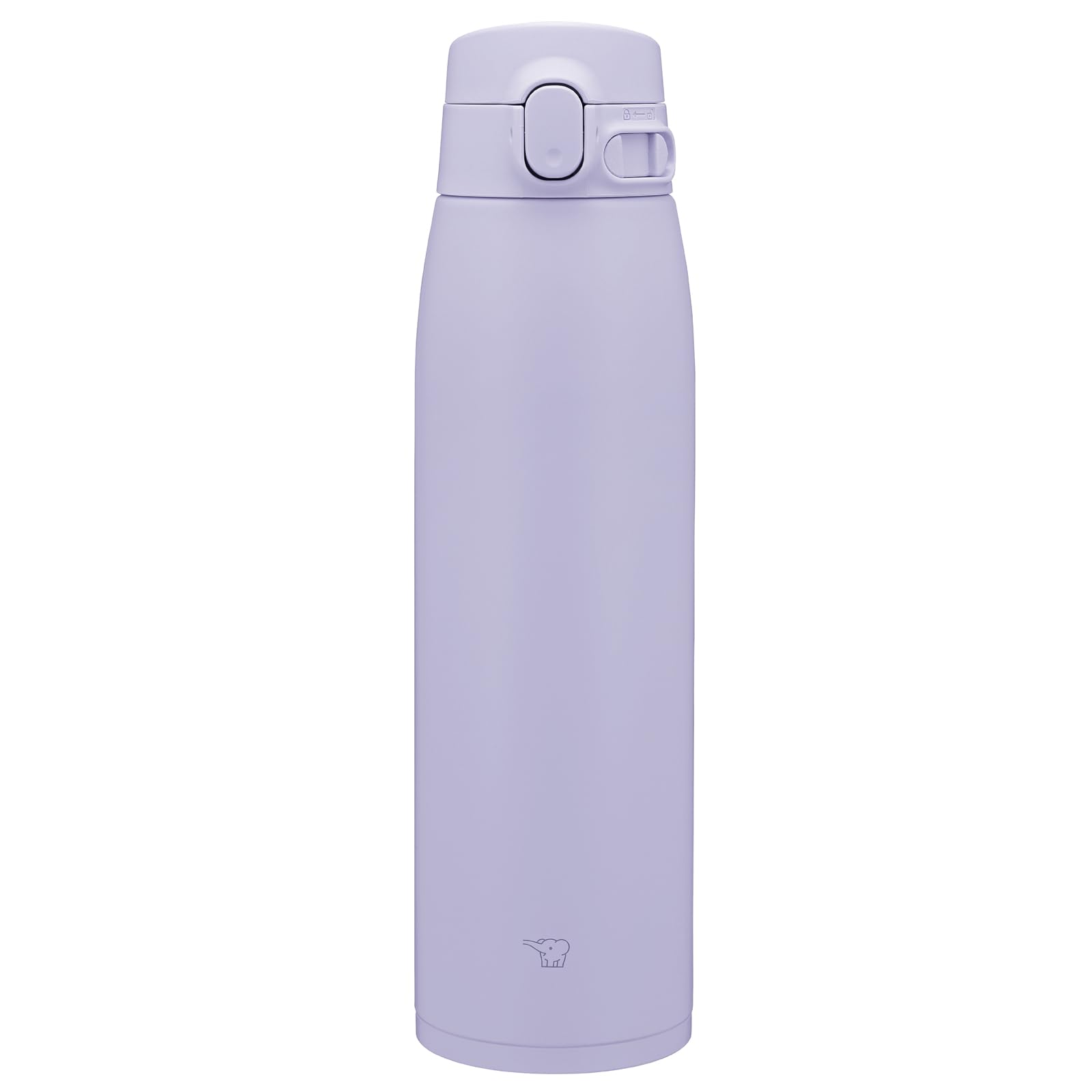 Zojirushi 950ml Lilac Purple Stainless Steel Water Bottle with One-Touch Cap
