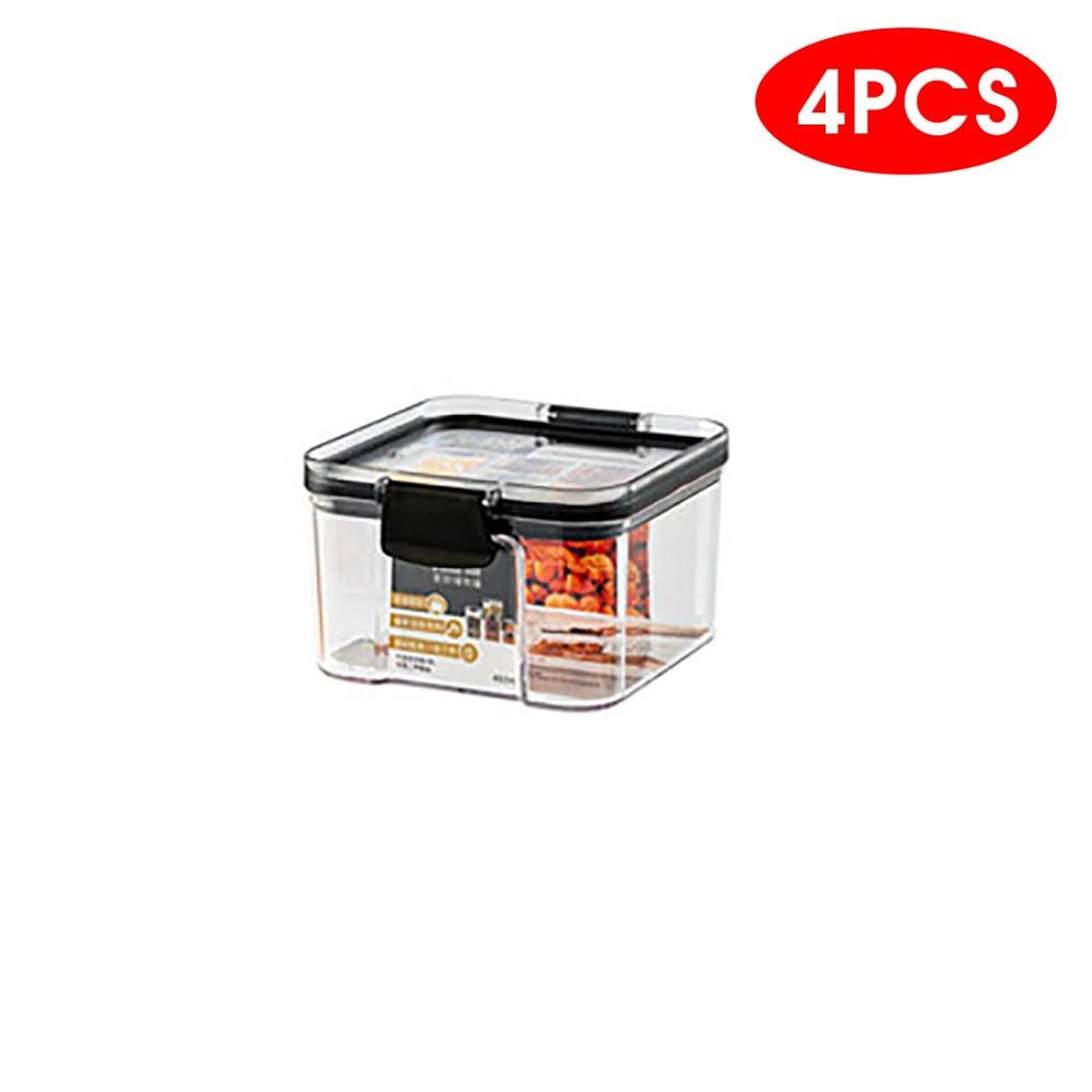 Stackable Transparent Japan Style Plastic Food Containers
