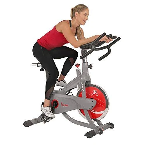 Sunny Health & Fitness AeroPro Indoor Cycling Exercise Bike - Grey SF-B1711