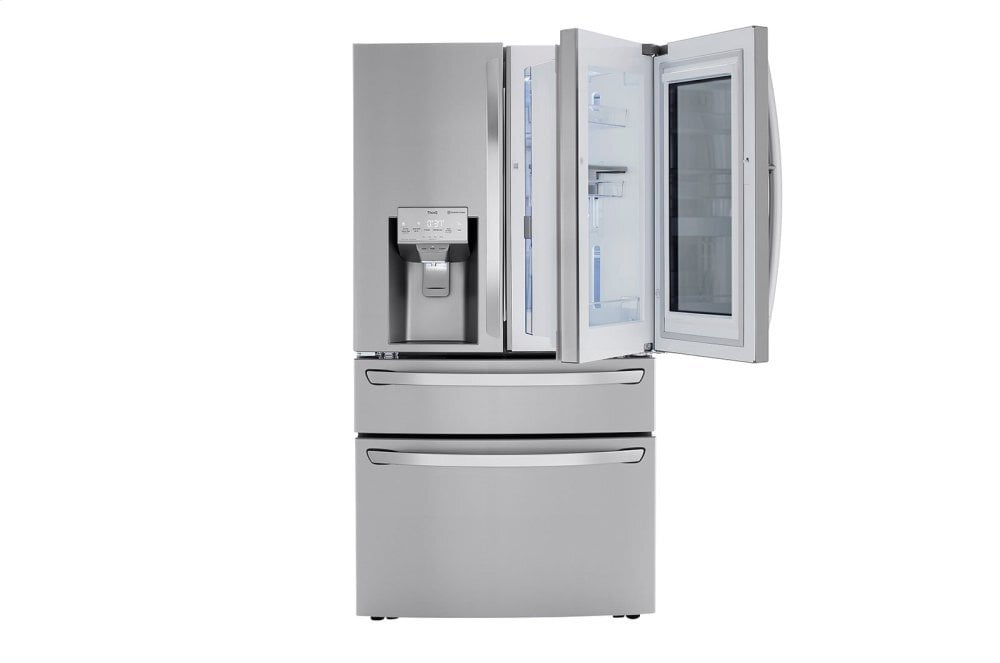 LG LRMVC2306S 23 Cu. Ft. Smart Wi-Fi Enabled Instaview Door-In-Door Counter-Depth Refrigerator
