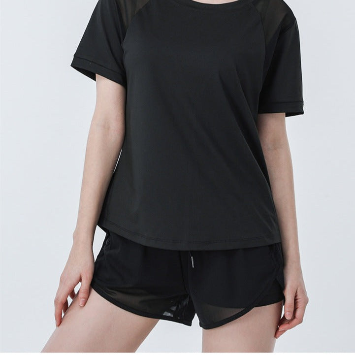 Women's Polyester & Spandex Running Shorts