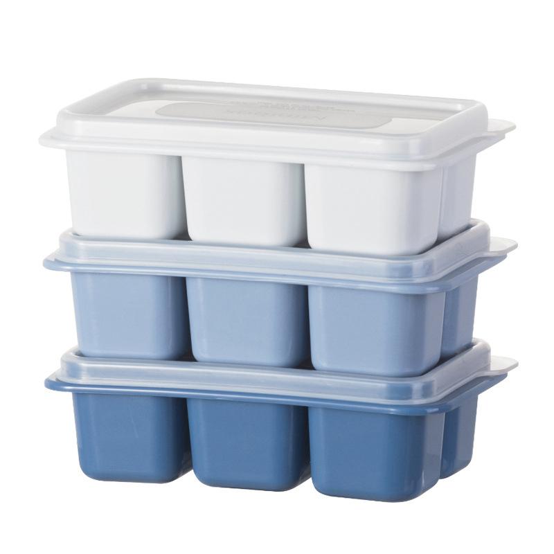Premium DIY Ice Cube Tray with Stackable Lid