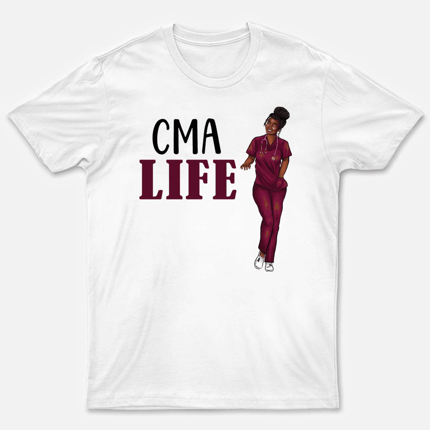 Personalized Nurse Scrubs T-Shirt - Unique Gift for Healthcare Heroes