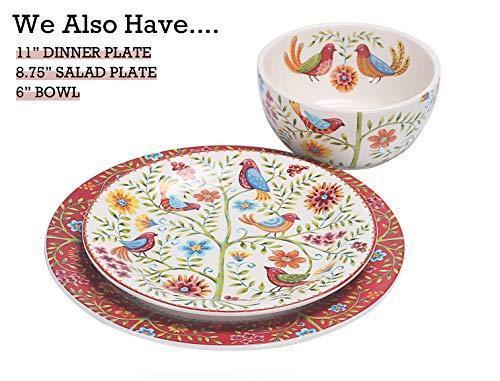 Bico Havana 14" Rectangular Ceramic Serving Platters Set, 2-Piece