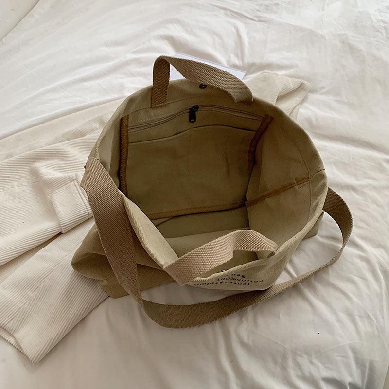 Stylish Canvas Crossbody Tote Bag for Women